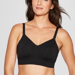 Auden black nursing bra